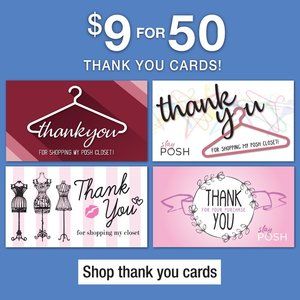 Shop Here For Seller’s Thank You Cards!